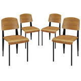 Cabin Dining Side Chair Set of 4 by Lefancy