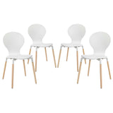 Path Dining Chair Set of 4 by Lefancy