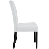 Confer Dining Vinyl Side Chair by Lefancy