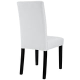 Confer Dining Vinyl Side Chair by Lefancy