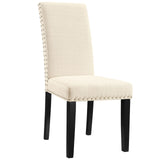 Parcel Dining Upholstered Fabric Side Chair by Lefancy