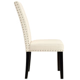 Parcel Dining Upholstered Fabric Side Chair by Lefancy