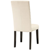 Parcel Dining Upholstered Fabric Side Chair by Lefancy