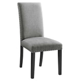 Parcel Dining Upholstered Fabric Side Chair by Lefancy