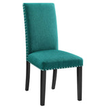 Parcel Dining Upholstered Fabric Side Chair by Lefancy