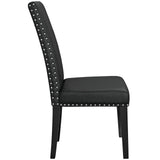 Parcel Dining Faux Leather Side Chair by Lefancy