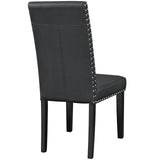 Parcel Dining Faux Leather Side Chair by Lefancy