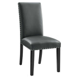 Parcel Dining Faux Leather Side Chair by Lefancy