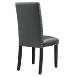 Parcel Dining Faux Leather Side Chair by Lefancy