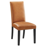 Parcel Dining Faux Leather Side Chair by Lefancy