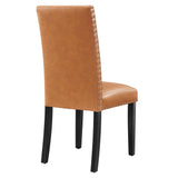 Parcel Dining Faux Leather Side Chair by Lefancy