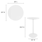 Lippa 28" Round Bar Table by Lefancy