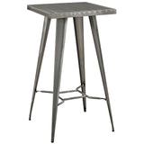 Direct Metal Bar Table by Lefancy