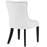 Regent Tufted Vegan Leather Dining Chair by Lefancy