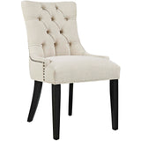 Regent Tufted Fabric Dining Chair by Lefancy