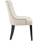 Regent Tufted Fabric Dining Chair by Lefancy