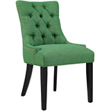 Regent Tufted Fabric Dining Chair by Lefancy