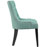 Regent Tufted Fabric Dining Chair by Lefancy