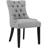 Regent Tufted Fabric Dining Chair by Lefancy