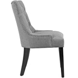 Regent Tufted Fabric Dining Chair by Lefancy