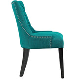 Regent Tufted Fabric Dining Chair by Lefancy