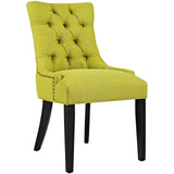 Regent Tufted Fabric Dining Chair by Lefancy