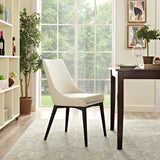 Viscount Fabric Dining Chair by Lefancy