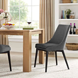 Viscount Fabric Dining Chair by Lefancy