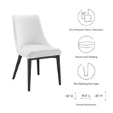 Viscount Fabric Dining Chair by Lefancy