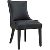 Marquis Vegan Leather Dining Chair by Lefancy