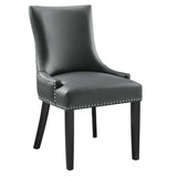 Marquis Vegan Leather Dining Chair by Lefancy