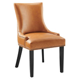 Marquis Vegan Leather Dining Chair by Lefancy