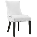 Marquis Vegan Leather Dining Chair by Lefancy