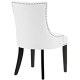 Marquis Vegan Leather Dining Chair by Lefancy