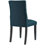 Duchess Button Tufted Fabric Dining Chair by Lefancy