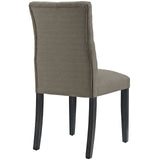 Duchess Button Tufted Fabric Dining Chair by Lefancy