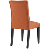 Duchess Button Tufted Fabric Dining Chair by Lefancy