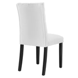 Duchess Button Tufted Fabric Dining Chair by Lefancy