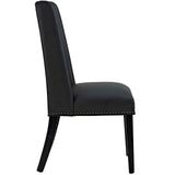 Baron Vegan Leather Dining Chair by Lefancy