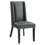 Baron Vegan Leather Dining Chair by Lefancy