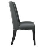 Baron Vegan Leather Dining Chair by Lefancy