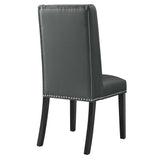 Baron Vegan Leather Dining Chair by Lefancy