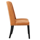 Baron Vegan Leather Dining Chair by Lefancy