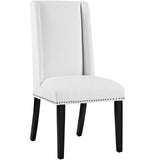 Baron Vegan Leather Dining Chair by Lefancy