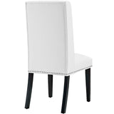 Baron Vegan Leather Dining Chair by Lefancy