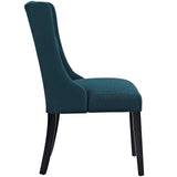 Baronet Button Tufted Fabric Dining Chair by Lefancy