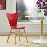 Cascade Wood Dining Chair by Lefancy