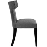 Curve Fabric Dining Side Chair Set of 2 by Lefancy