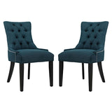 Regent Fabric Dining Side Chair Set of 2 by Lefancy