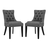 Regent Fabric Dining Side Chair Set of 2 by Lefancy